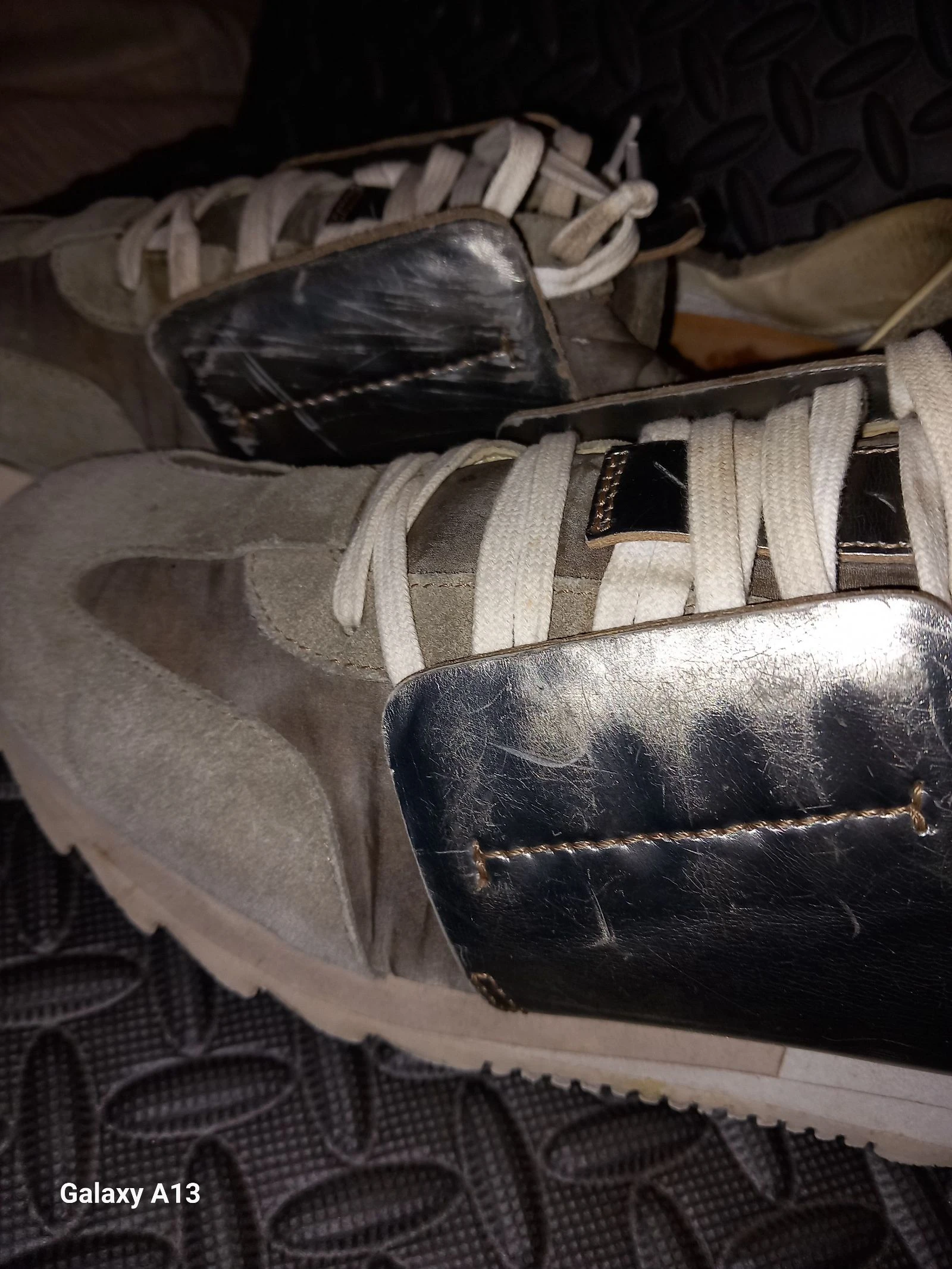 Hoge kwaliteit sneakers ESSEutESSE – Leer & Suède – Gemaakt in Italië – Maat 40 – photo 9